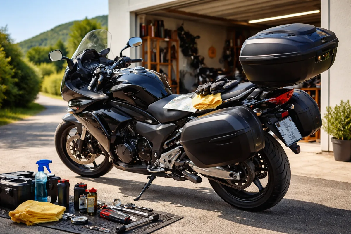 Comment préparer votre moto avant les grandes vacances