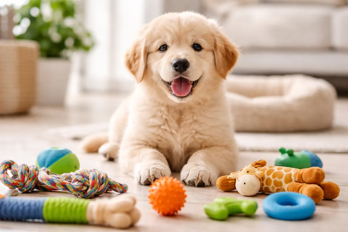Comment choisir un jouet pour un chiot en fonction de son comportement